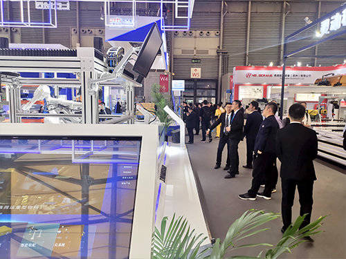 Lingong Zhike participated in the Asia International Logistics Exhibition